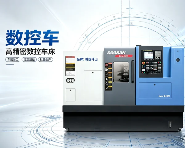 Doosan high-precision CNC lathe