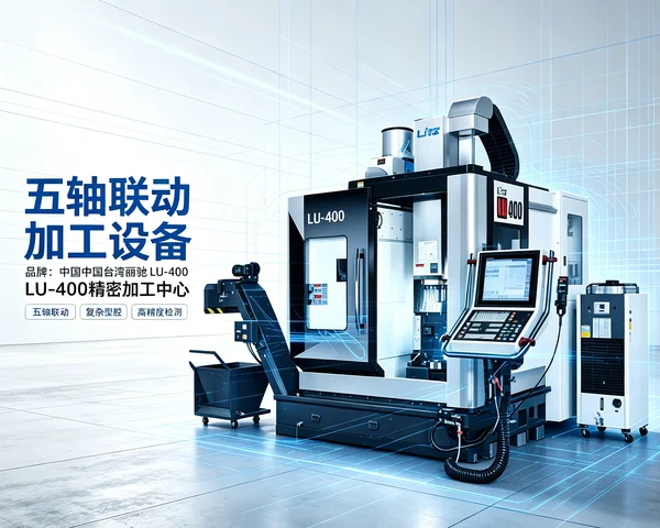 Litz LU-400 5-axis machining center